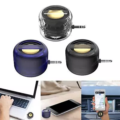 Mini Phone Speaker USB C 250mAh Rechargeable 3.5mm Jack For Smartphone Home • $12.67