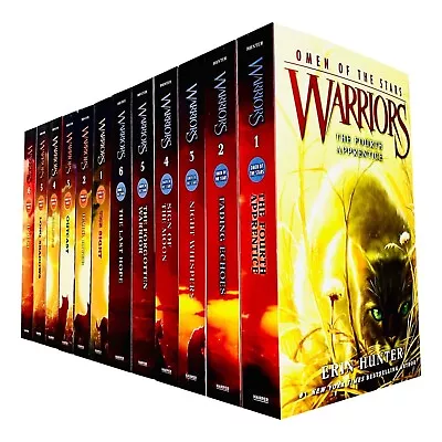 Warrior Cats Volume 13 To 24 Books Collection Set The Complete Third Series • £37.95