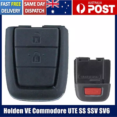 Car Key Case Cover Shell For Holden VE 2 Button Commodore UTE SS SSV SV6 Black • $9.99