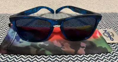 Oakley #8 4 15 Sunglasses Frogskin Blue Camouflage • $149.18