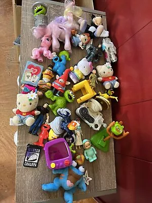 Vintage Small Toys Lot Mixed Used • $11.99