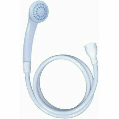 £9.81 • Buy New Canyon Push On Shower Hose And Head For Single Mixer Tap Bath Tap Spray 1.2M