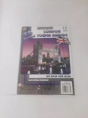 New/Sealed Tower Bridge London 3D Puzzle • £17