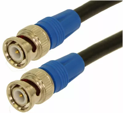 3ft 6G-SDI (4K) BNC Coax Cable  RG6/18AWG Male To Male  Gold Plated Pin • $4.76