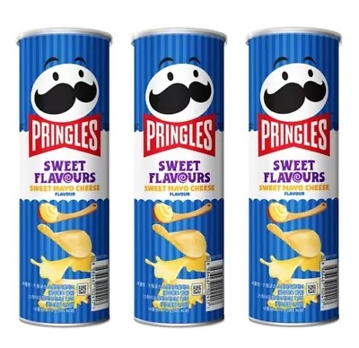 £14.02 • Buy Pringles Sweet Mayo Cheese Flavor Potato Chips Korean Snacks Food 110g X 3packs