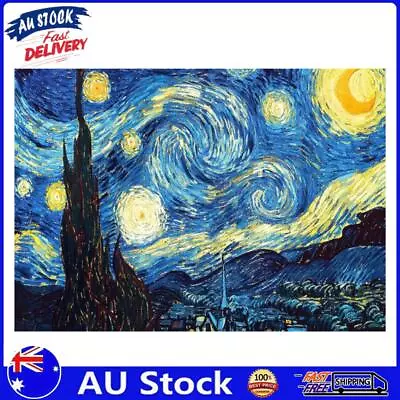 AU Starry Night 5D Full Drill Diamond Painting Embroidery DIY Cross Stitch • $9.29