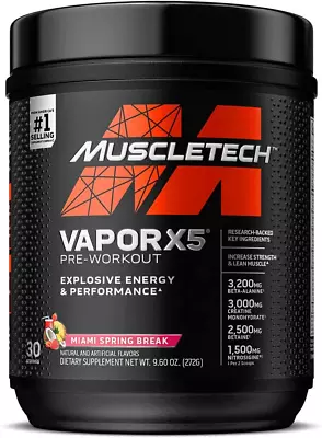 Pre Workout Powder |  Vapor X5 For Men & Women Energy Drink Mix Sports Nutritio • $35.32