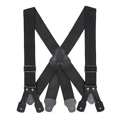 $36.95 • Buy SuspenderStore  Firefighter Suspenders - 2-Inch Wide Elastic - CLIP - 3 Sizes