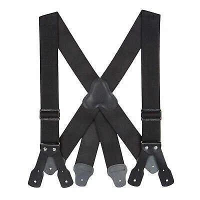 $36.95 • Buy SuspenderStore  Firefighter Suspenders - 2-Inch Wide Elastic - CLIP - 3 Sizes