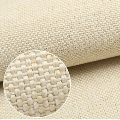 Burlap Linen Fabric Acoustic Absorption Cloth For Speaker Stereo Upholstery • £25.58