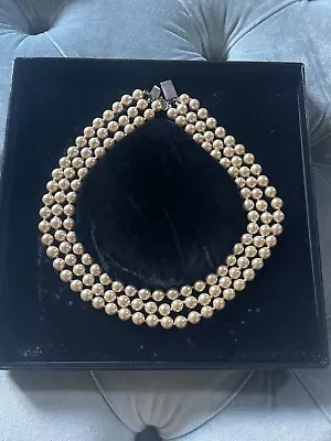 Jackie Kennedy Pearl Necklace By The Franklin Mint • £90