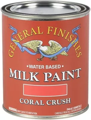 General Finishes Coral Crush Milk Paint Quart • $49.99