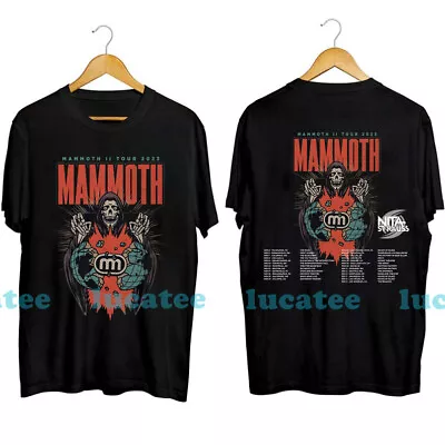 The Mammoth II Tour 2023 Black Shirt Double Sided Gift For Fans T118B66 • $8.99