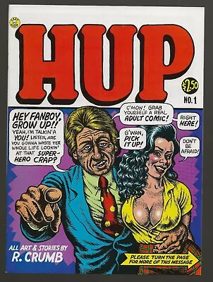 HUP #1 (1987 Last Gasp) Robert Crumb  2nd Printing(?)  NM • $30