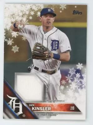 Ian Kinsler 2016 Topps Walmart Holiday Relics Jersey #R-IK Detroit Tigers • $3.40