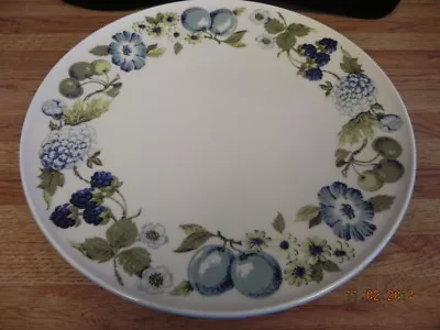 Vintage Iroquois Informal Blue Vineyard Dinner Plate...ben Seibel.berries • $3.99