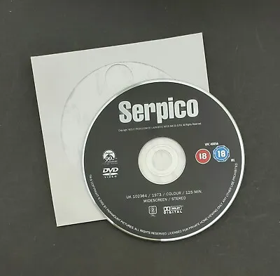 Serpico DVD (Disc Only) - Excellent Condition • £2.19