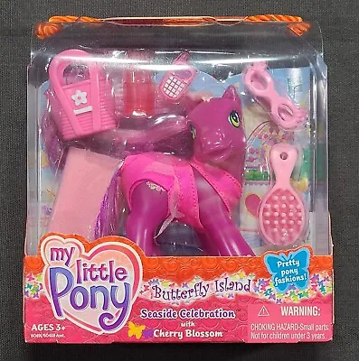 New! My Little Pony G3 Butterfly Island Seaside Celebration Cherry Blossom NIB • $20