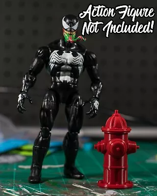 $11 • Buy Red Fire Hydrant Diorama ACCESSORY ONLY Marvel Legends 1/12