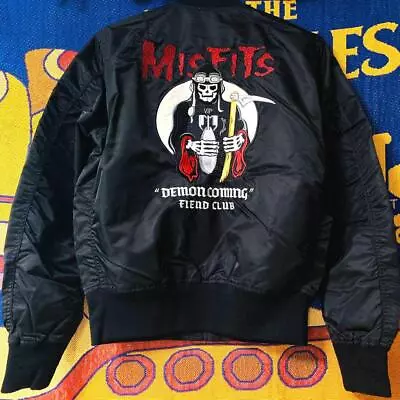 Misfits Stadium Jacket Men'S Skeleton Reaper Street Demon • $397.36