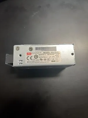 Mean Well RS-25-5 DC Power Supply 5 VDC 5.0 Amp T193908 • $9