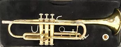 Bach Brand TR300 Model B Flat Trumpet W/ Case And Mouthpiece (Parts And Repair) • $13.50