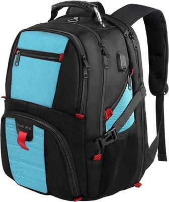 $76.99 • Buy School Backpack, Large Travel Laptop Backpacks With USB Charging Port, Durable W