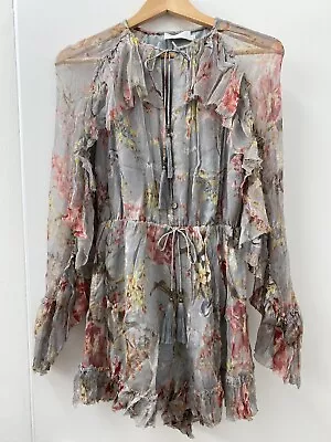 Zimmermann Mercer Floating Playsuit - Size 1 • $385