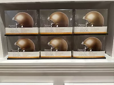 Studio Decor MINI FOOTBALL HELMET (& Other Collectibles) Display Case *FREE SHIP • $29.99