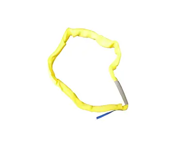 3 Tonne X 4 Metre YELLOW Round Sling To EN-1492-2 Cargo Lifting Recovery Strop • £14.15