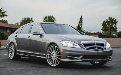 22  Staggered Silver RF15 Wheels Fits Mercedes S550 S560 S500 S600 S63 CL550 • $1648