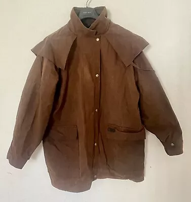 RM Williams Draughtbreaker Oilskin Coat Jacket Size Large T515 In VGC. • £75.16