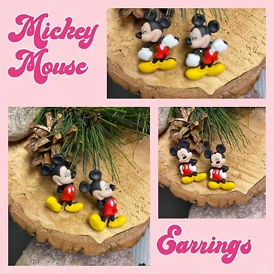 Mickey Mouse Stud Earrings (3 To Choose From) • $6.50