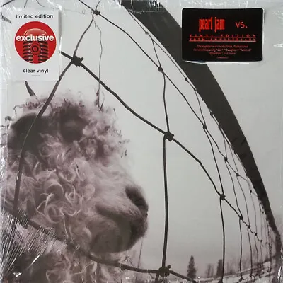 Pearl Jam Vs. CLEAR Vinyl LP NEW/SEALED • $104.99