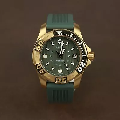 Victorinox Swiss Army Dive Master Green Dial Unisex Watch - 241557 • $451.96