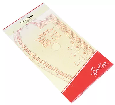 Sew Easy Curved Ruler 13.875 X 7.375 Inch (Metric&Imperial!) • £13.86