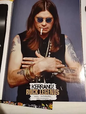 £2 • Buy Ozzy Osborne Kerrang Poster A4