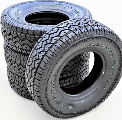 $617.66 • Buy 4 Tires GT Radial Adventuro AT3 LT 285/75R16 Load E 10 Ply A/T All Terrain