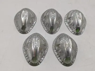 5 Vintage Aluminum Easter Bunny Rabbit Chocolate Mold 2-1/2” X 1-3/4” X 3/4” • $9.99