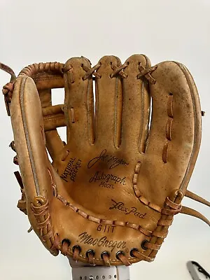 MacGregor Joe Morgan Righthand Throw Baseball Glove G11T Autograph Model • $14.56