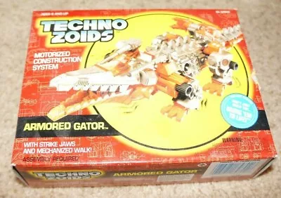 Techno Zoids Armored Gator Kenner Toy Motorized Mechanized Walk Nos Rare New • $291.48