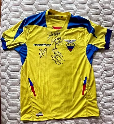 Signed Ecuador Soccer Team Jeresy 2014 • $150