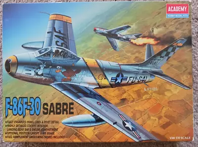 F-86F-30 SABRE Korean War Legendary Fighter 1/48 Academy • $19.95