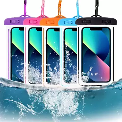 Waterproof Pouch Drift Diving Swimming Dry Bag Case Cover Underwater For Phone • £3.19