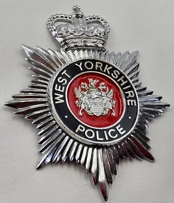 Obsolete West Yorkshire Police Helmet Plate Badge • £16.99