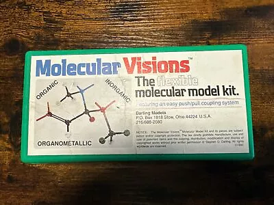 LN Molecular Visions The Flexible Molecular Model Kit Organic Inorganic W/Case • $14.99