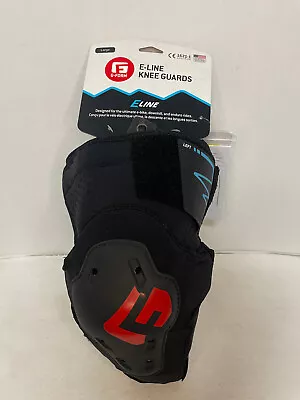 G-Form E-Line Knee Pads Black Large DH MTB BIKE COUNTAIN NEW PROTECTION DOWNHILL • $50