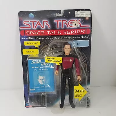 Star Trek: Next Generation Space Talk Series  Q  Playmates 1995 NEW Sealed • $13.53