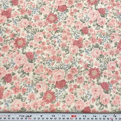Vintage Florals By Marcus Brothers Textiles Chintz Fabric By The HALF YARD • $6
