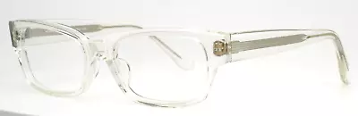 MORGENTHAL FREDERICS Ralphie Clear Unisex Rectangle Eyeglasses 51-18-140 B:33 • $74.99